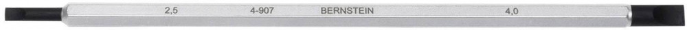 BERNSTEIN Cserélhető penge lapos 2,5/4mm 4-907