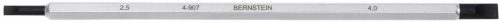BERNSTEIN Cserélhető penge lapos 2,5/4mm 4-907