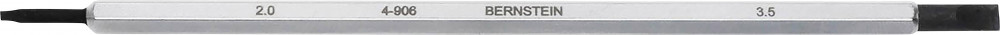 BERNSTEIN Cserélhető penge lapos 2/3,5mm 4-906