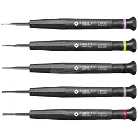   BERNSTEIN Csavarhúzó készlet SL0.6-1.4mm 5 részes 4-380-F