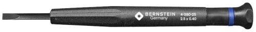 BERNSTEIN 4-380-25 Egyenes pengéjű csavarhúzó 2.5mm 17mm 4-380-25