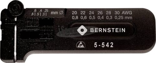 Bernstein 5-542 Drót csupaszoló 0.25-0.8mm 5-542
