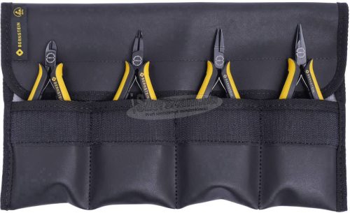 BERNSTEIN ESD Fogó készlet 4 részes 120/130mm 3-960 E