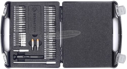 BERNSTEI Bit készlet 47 részes 1/4" Nyomaték adapterrel 4-970-A