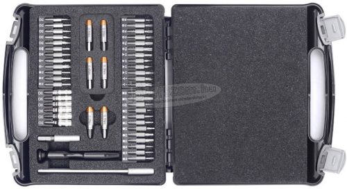 BERNSTEIN Bit készlet 51 részes 1/4" Nyomaték adapterrel 4-970