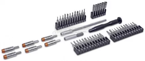 BERNSTEIN Bit készlet 51 részes 1/4" Nyomaték adapterrel 4-970