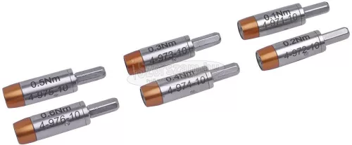 BERNSTEIN Bit készlet 51 részes 1/4" Nyomaték adapterrel 4-970