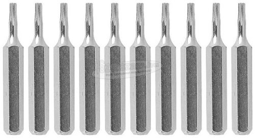 BERNSTEIN Torx bit HEX T6 Homokfúvott, Nikkelezett 10db 6-340-T6