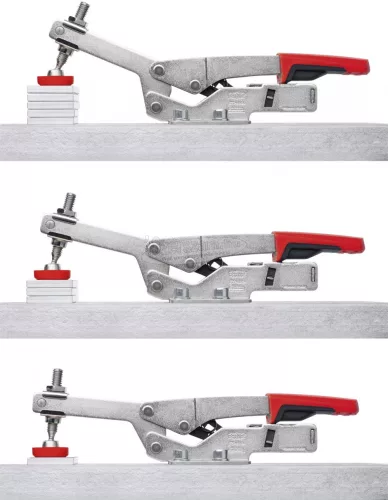 BESSEY STC-VH függőleges állásban záró gyorsrögzítők, vízszintes alaplappal 40mm STC-VH50