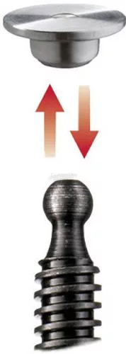 BESSEY TGK menetorsós temperöntvény szorító 2-komponensű műanyag markolattal 2500/120mm TGK250-2K
