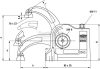 BESSEY BAS-CB kompakt szorító, zárt rögzítőfurattal 97/60mm BAS-CB10-6