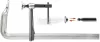 BESSEY GZ menetorsós teljesacél szorító 1250/120mm GZ125K