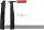 BESSEY TGNT menetorsós mély kinyúlású temperöntvény szorító minőségi fa markolattal 1000/250mm TGN100T25