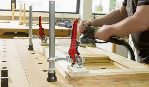 BESSEY TWV rögzítőelemek különböző kinyúlással 300/175mm 2-komponensű műanyag TWV28-30-17-2K