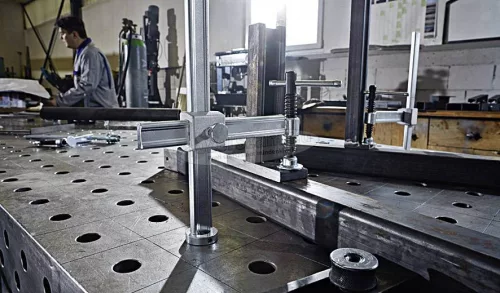 BESSEY TWV rögzítőelemek különböző kinyúlással 300/175mm 2-komponensű műanyag TWV28-30-17-2K