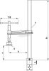 BESSEY TWM28 rögzítőelem speciális nyomólappal 300/120mm TWM28-30-12
