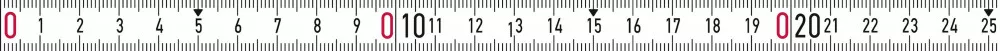 BMI öntapadós mérőszalag 5m x 13mm Acél 357 00 4 005 RNL-SK
