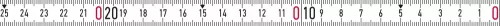 BMI öntapadós mérőszalag 5m x 13mm Acél 357 00 4 005 RNL-SK