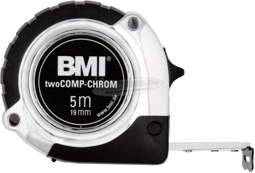 BMI Mérőszalag 2m x 16mm Acél EG II twoCOMP-CHROM 475 24 1221