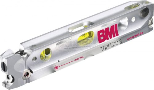 BMI Lézeres vízmérték 30m Torpedo 3 (vertical/horizontal/lateral) 650 024 635 M-SET