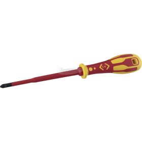   C.K szigetelt Pozidriv csavarhúzó PZ1x100mm VDE 1000V DIN ISO 8764 T49243-1