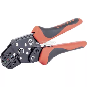   C.K Krimpelőfogó Szigetelt kábelcsatlakozó 0.25-2.5mm² AWG24-14 210mm T3680A