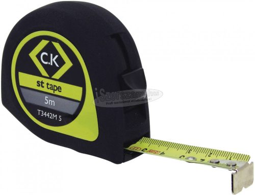 C.K Mérőszalag 5m Acél EC Class 2 metric T3442M 5