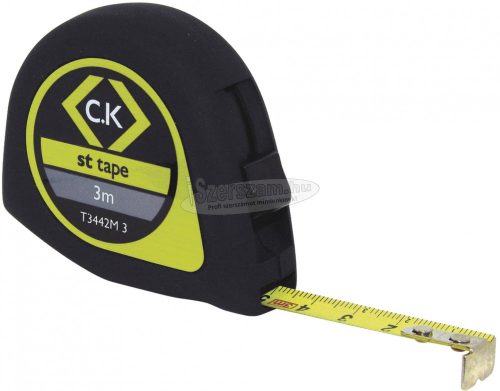 C.K Mérőszalag 3m acél EC Class 2 metric T3442M 3