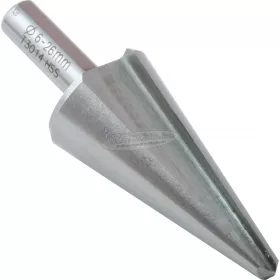 C.K HSS lépcsős fúró 6-26mm/80mm 3 oldalú szár T3014