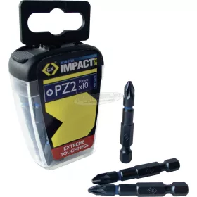 C.K Bit készlet Pozidriv PZ2x50mm 10db Impact T4560 PZ2LD10