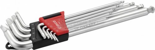 Cimco imbuszkulcs készlet gömbvégű 1,5-10mm 9részes SPECIAL 11 0606