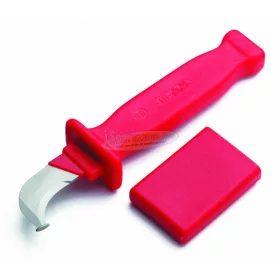   Cimco szigetelt csupaszoló kábelkés 40mm, kampós VDE 1000V 12 0046