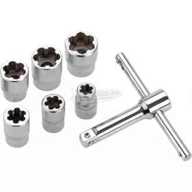   Cimco Dugókulcs készlet 3/8" 7 részes T-nyéllel SPECIAL 11 3160