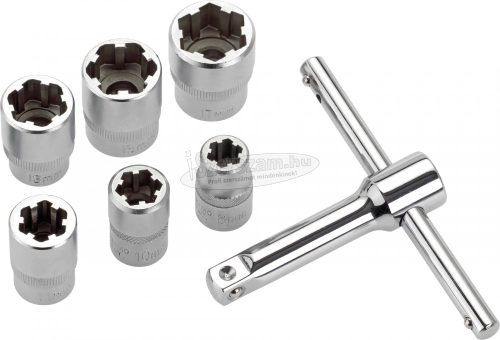 Cimco Dugókulcs készlet 3/8" 7 részes T-nyéllel SPECIAL 11 3160