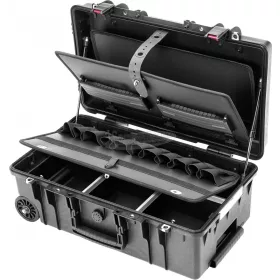   Cimco Gurulós bőrönd, üres 550x350x225mm Gigant-Compact 17 0098