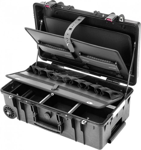 Cimco Gurulós bőrönd, üres 550x350x225mm Gigant-Compact 17 0098