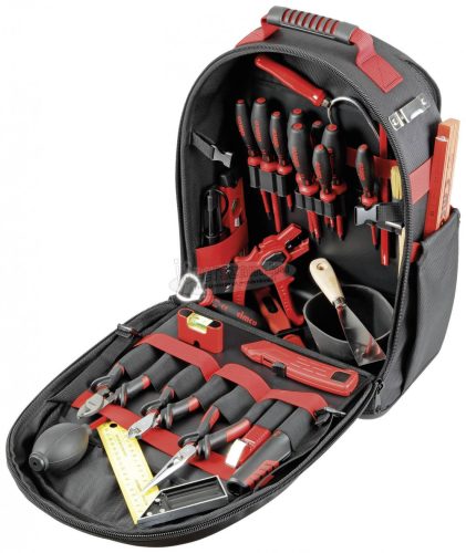 Cimco Szerszámos hátizsák 29 részes 370x210x490mm 17 0650