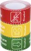 Coroplast Padlójelölő szalag Sárga 25m x 60mm 1db 1466 SDR 217522