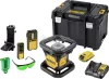 Dewalt DCE079D1G Rotációs lézer Lézer vevővel Hatótáv (max.):600 m DCE079D1G-QW