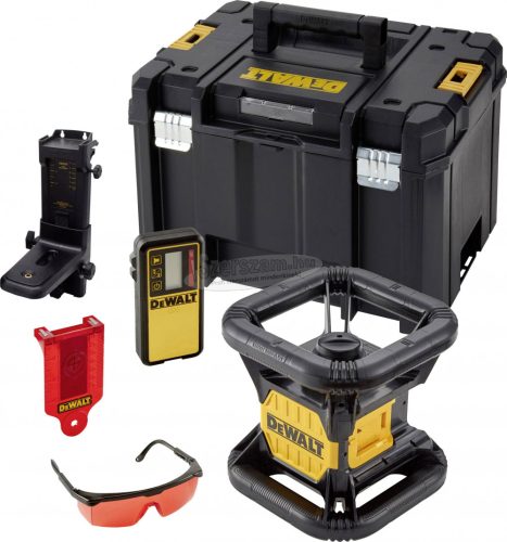 Dewalt DCE074D1R Rotációs lézer Lézer vevővel DCE074D1R-QW