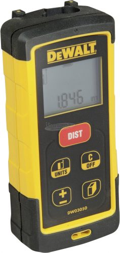 Dewalt DW03050 Lézeres távolságmérő Mérési tartomány (max.) 50 m DW03050-XJ