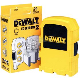 DEWALT Fém csigafúró készlet 29db Dewalt DT926-XJ