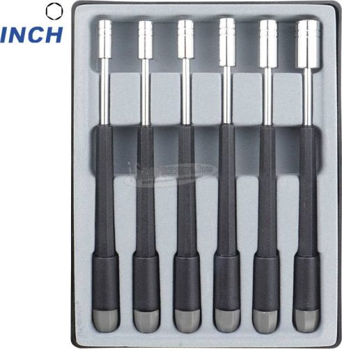 DONAU ELEKTRONIK hatlap Csavarhúzó készlet 3/32"-7/32" colos 6 részes 280-69