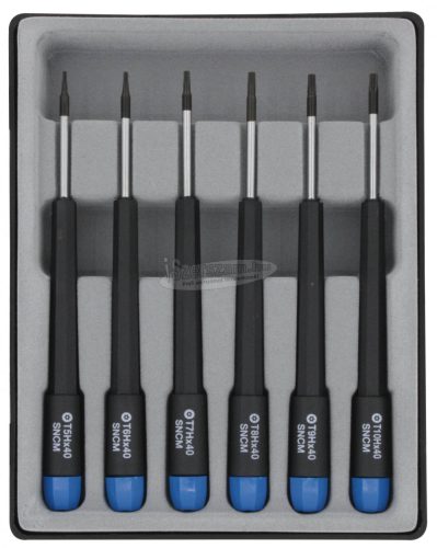 DONAU ELEKTRONIK Csavarhúzó készlet T5-T10 6 részes T-Profil 280-68