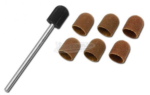 DONAU ELEKTRONIK csiszolókupak tartóval, 5mm, 6db 1627
