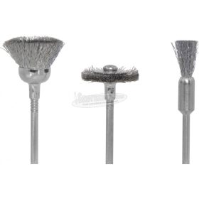 DONAU ELEKTRONIK acél drótkefe készlet kemény, 3db 1670