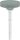 DREMEL 85422 Szilícium-karbid köszörűkő 19,8mm, 2615542232