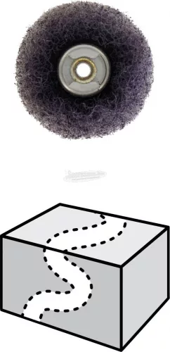 Dremel 512S 2 részes finom szemcsézésű csiszolókorong 2615S512JA