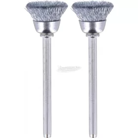   Drótkefe készlet, Dremel 26150442JA Szár átmérő 3.2mm 2db 26150442JA