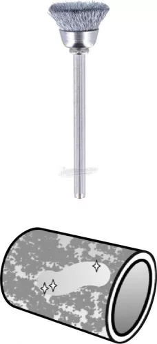 Drótkefe készlet, Dremel 26150442JA Szár átmérő 3.2mm 2db 26150442JA